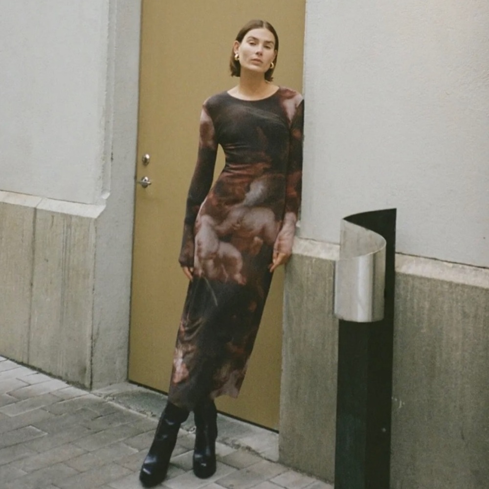 ZARA- Peter Paul Rubens Cherub Dress NWT